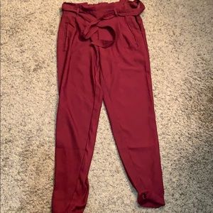 Maroon pants